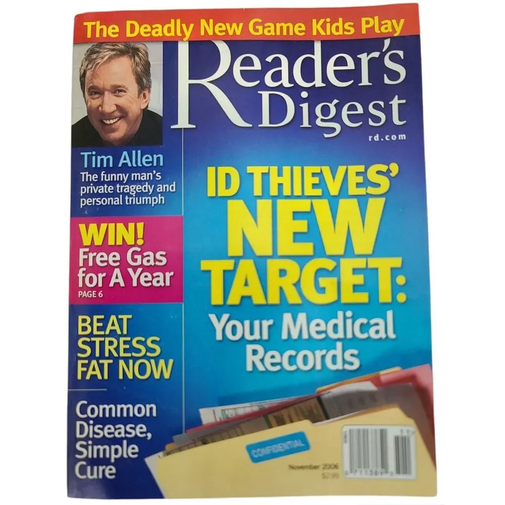 Readers Digest Magazines 34 Issues 2003 - 2009 Vintage Celebrity Health Politics